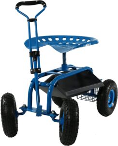 Best rolling garden cart with seat